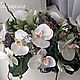 Order Bouquet of flowers with an Orchid 'Tropicana'. anna_rzn_floristika. Livemaster. . Composition Фото №3