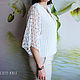 Openwork knitted cardigan white. Cardigans. CUTE-KNIT by Nata Onipchenko. My Livemaster. Фото №4