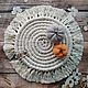 Macrame round small napkin, Doilies, Petrozavodsk,  Фото №1