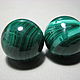 African malachite natural. Zaire, 30mm. Amulet. Elena (luxury-fittings). Ярмарка Мастеров.  Фото №6