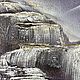 Картина фактурная водопад, картина круглая. Картины. ART NIKKO, интерьерные картины. Ярмарка Мастеров.  Фото №4