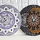 Mandala Wall Clock Interior for Home and Office. Watch. Clocks for Home (Julia). My Livemaster. Фото №5