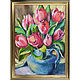 Painting tulip flowers 'Salute to spring'. Pictures. irina-churina (irina-churina). Online shopping on My Livemaster.  Фото №2