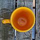 Яркая кружка, солнечная желтая чашка кокос для чая. Кружки и чашки. LAMA - Красивая посуда. Интернет-магазин Ярмарка Мастеров.  Фото №2