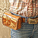 Leather Belt bag, Men\'s bag, Krasnodar,  Фото №1