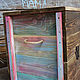 A large wooden chest, "the old Man and the sea". Crates. Happy People. My Livemaster. Фото №5