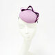 Order The pill box hat 'Wave'. Color aster / plum. Exclusive HATS. LANA ANISIMOVA.. Livemaster. . Hats1 Фото №3