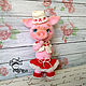 Order Lucille pig toy. sToryToys. Livemaster. . Stuffed Toys Фото №3