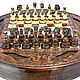 Card table carved chess 'Excelsior' 60, Harutyunyan. Tables. H-Present more, than a gift!. Online shopping on My Livemaster.  Фото №2