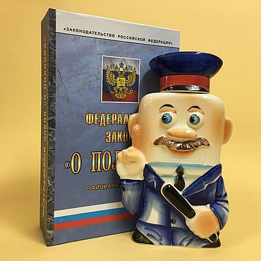 Сувениры и подарки ручной работы. Ярмарка Мастеров - ручная работа Сувениры по профессиям: Полицейский. Handmade.