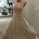 Hand-knitted openwork dress 'Senada', Dresses, Dmitrov,  Фото №1