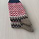 RussianSocks Вязаные носки из овечьей шерсти с зиг-загами. Носки. RussianSocks ВЯЗАНЫЕ НОСКИ ВАРЕЖКИ. Ярмарка Мастеров.  Фото №6