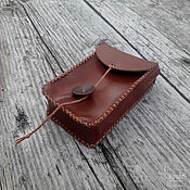 Фен-шуй и эзотерика handmade. Livemaster - original item Leather case for tarot cards 120h70h30. Handmade.