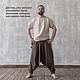 Men's Afghan trousers. Mens pants. masterskaya-zlataslava. Online shopping on My Livemaster.  Фото №2