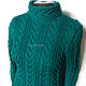 Order Emerald Sweater. Irina-knitting. Livemaster. . Sweaters Фото №3