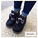 Boots women's 'MIDNIGHT HAZE' for the street, Valeshis, Moscow,  Фото №1