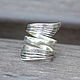 Boho Style Spiral Rings in 925 Sterling Silver GA0026. All finger ring. Sunny Silver. My Livemaster. Фото №5