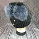 Order Fur hat made of natural fur. kupimeh. Livemaster. . Caps Фото №3