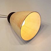 Для дома и интерьера handmade. Livemaster - original item Lamp made of wood and ceramic 