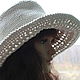 Cowboy hat made of cotton. Hats1. Ekostil. Online shopping on My Livemaster.  Фото №2