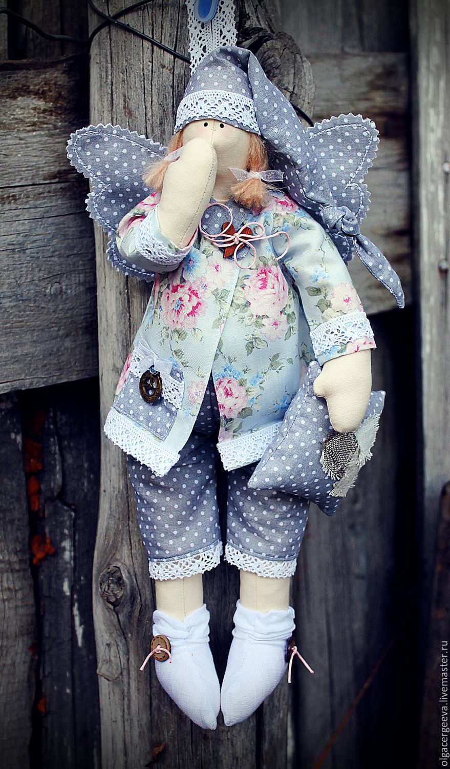 Сонные ангелы – заказать на Ярмарке Мастеров – AB23RRU | Куклы Тильда, Киев