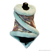 Аксессуары handmade. Livemaster - original item Pavlovo Posad shawl 