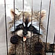 Teddy Animals: Raccoon Teddy Cinnamon, Teddy Toys, Chelyabinsk,  Фото №1