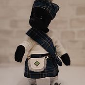 Куклы и игрушки handmade. Livemaster - original item Teddy Bears: Scot. Bjorn McDuff.. Handmade.