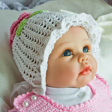 *Летние шапочки для девочек - Вязание для детей - Страна Мам