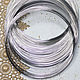 Memory Wire 50 cm for Necklace Silver Wire with Memory. Accessories for jewelry. agraf. My Livemaster. Фото №4