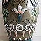Antique Vase Amphora Austria 1900. Ceramics, Vintage vases, Prague,  Фото №1