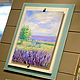 Oil painting on canvas with stretcher 30/40. Among the lavender fields. Pictures. Painting gallery of Metsenatova Val. Online shopping on My Livemaster.  Фото №2