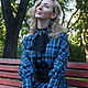 Заказать Платье Прекрасная Эпоха. Wild Plaid авторская одежда. Ярмарка Мастеров. . Платья Фото №3
