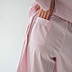 Пижама Pippa с шортами из нежного розового хлопка. Пижамы. SELFDOM. Интернет-магазин Ярмарка Мастеров.  Фото №2