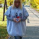 poncho knitted ladies London copyright. Ponchos. Evgenia ManKi. Online shopping on My Livemaster.  Фото №2