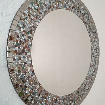 Рама для зеркала из мозаики