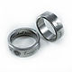 Titanium rings with engraving, Rings, Moscow,  Фото №1