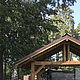 Gazebo made of solid oak. Frame with rafters, Garden furniture, Penza,  Фото №1