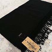 Аксессуары handmade. Livemaster - original item Scarves: Handmade woven scarf merino wool. Handmade.