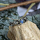 Silver ring with labradorite ' Ageratum', Rings, Moscow,  Фото №1