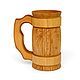 Círculo de madera. Taza de cerveza de madera 0,7 l. Art.26002, Mugs and cups, Tomsk,  Фото №1