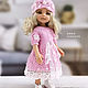 Clothes for Paola Reina and little darling. Delicate pink set. Clothes for dolls. DeSouris (desouris). My Livemaster. Фото №6