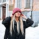 Voluminous hat 'Rose in the snow'. Caps. Olga Lado. My Livemaster. Фото №5