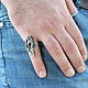 Men's-women's Snake Ring made of 925 silver (VIDEO) HB0021. Rings. Sunny Silver. Online shopping on My Livemaster.  Фото №2