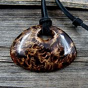 Украшения handmade. Livemaster - original item The pendant is made of birch burl. Handmade.