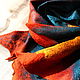 Order Tippet felted leaves. crafts philosophy. Livemaster. . Wraps Фото №3