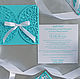 Order 'Turquoise' invitations. Evrica (Evrica). Livemaster. . Invitations Фото №3