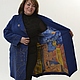 Пальто из лодена с росписью "Ночь в городе", Пальто, Ярославль,  Фото №1