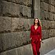 Silk pajama suit ' Wine'. Suits. Alexandra Maiskaya. Online shopping on My Livemaster.  Фото №2