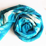 Batik Stole the Magic emerald to Buy women's scarf 100% silk